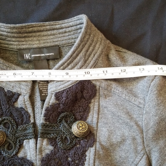 Autumn Gray British Military blazer jacket Comfortable & Stretchy - Picture 3 of 8